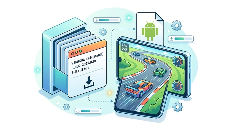 Asphalt Nitro Download 1.8.0a APK version information on Android