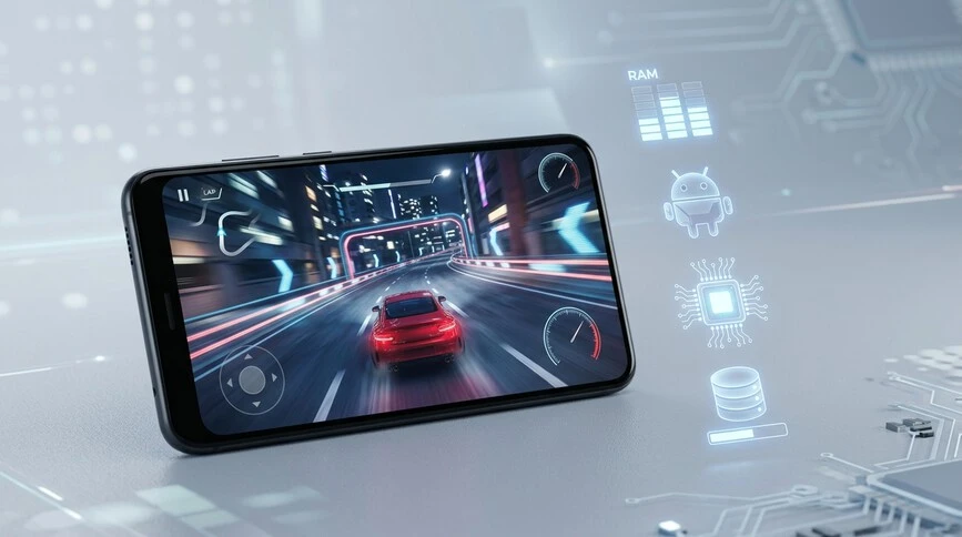 Asphalt Nitro 2 Android requirements for RAM storage and performance