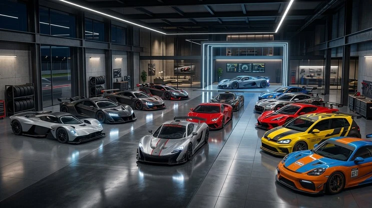 Asphalt Nitro sports cars, supercars and hypercars collection