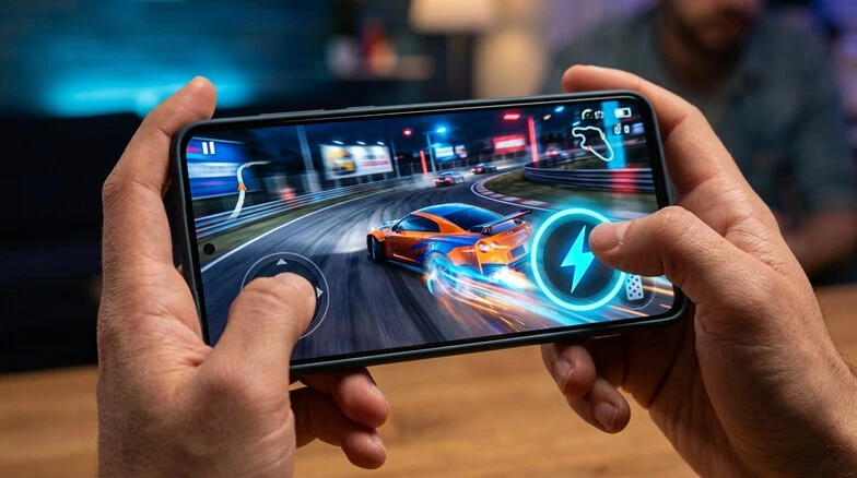 Asphalt Nitro touch controls nitro and drifting