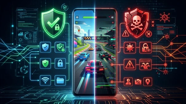 Asphalt Nitro Mod APK security and safety risks