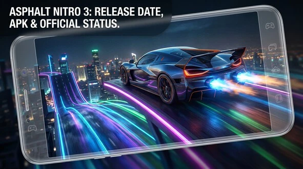 Asphalt Nitro 3 release status with Asphalt Nitro racing car
